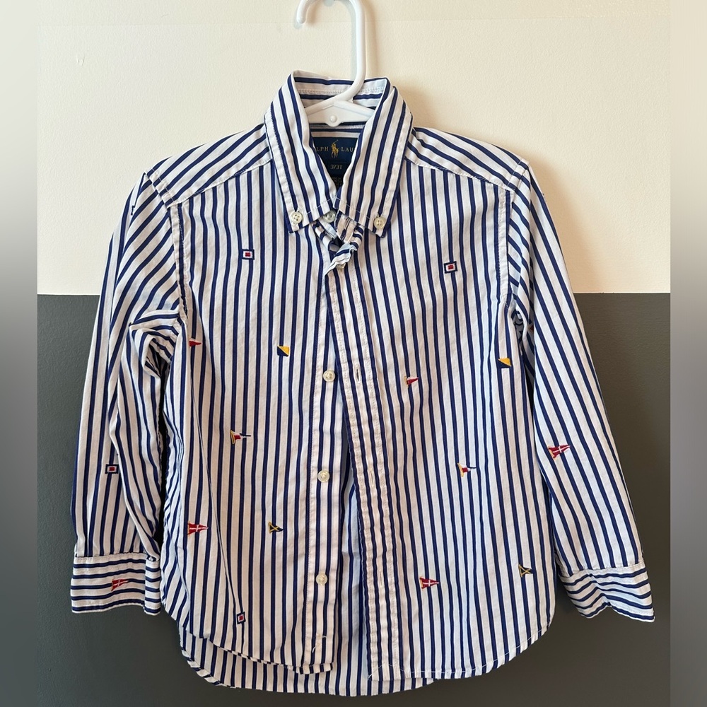 Polo button down shirt
